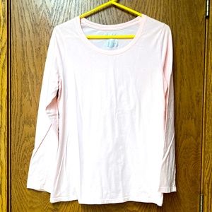 XL Blush Pink Long Sleeved T-shirt